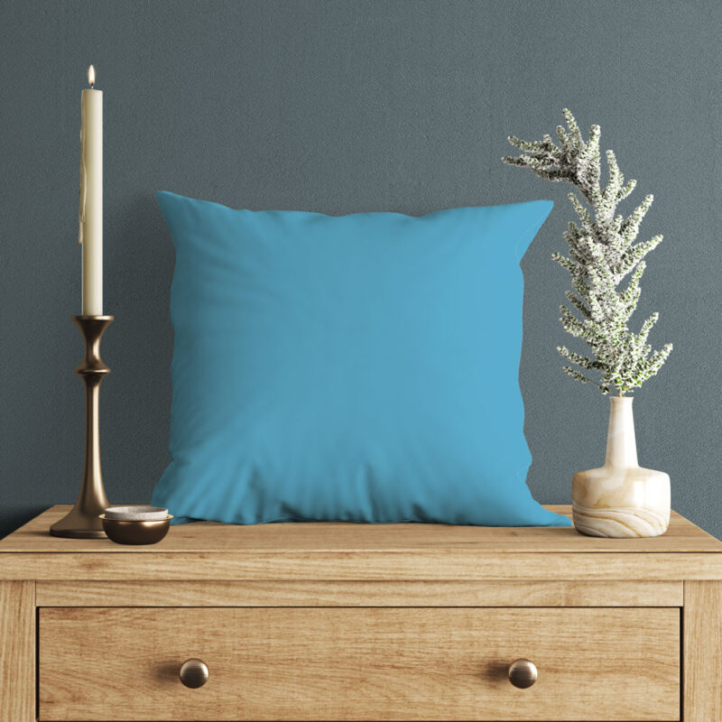 Blaue Innenkissen & Kissen, Himmelblau – Bild 4