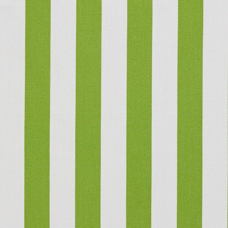 Professional fabric for outdoor, Green stripes, water resistant, UV resistant, 5 years warranty